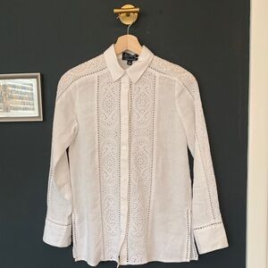 J.Crew Garçon linen blouse